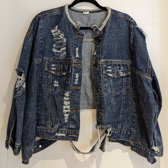 Denim Jacket - One Size - Shein - Picture 2 of 9